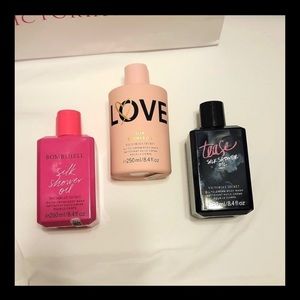 Victoria Secret Silk Shower Gel Trio NWT